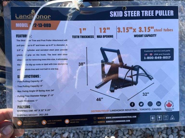 2025 Land Honor Tree Puller image