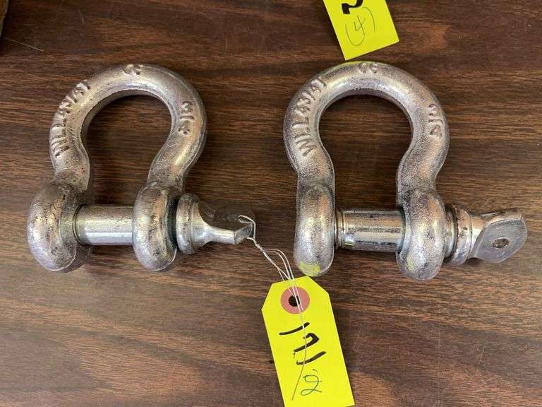 (2) 4.75 T 3/4" Anchor Shackles image