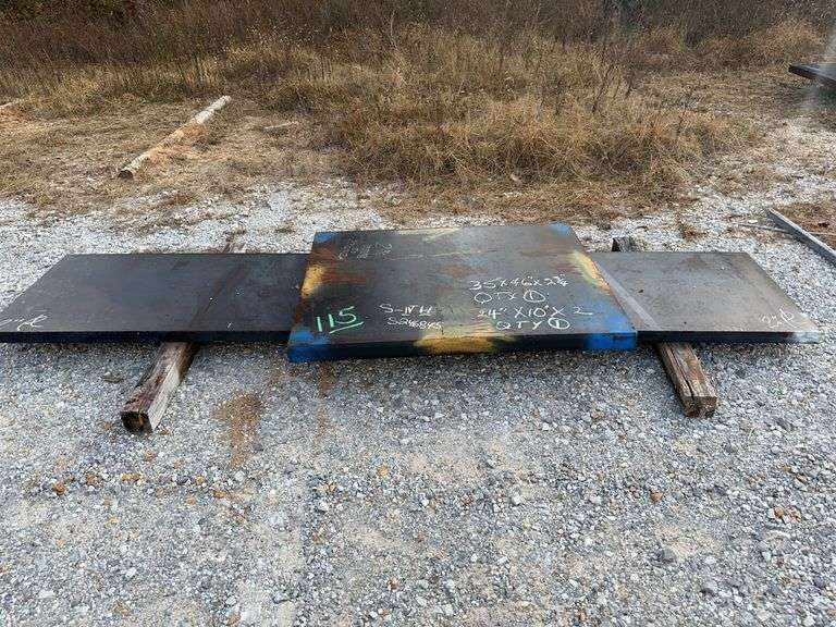 (1) 35” x 46” x 2 3/4” Steel Plate image