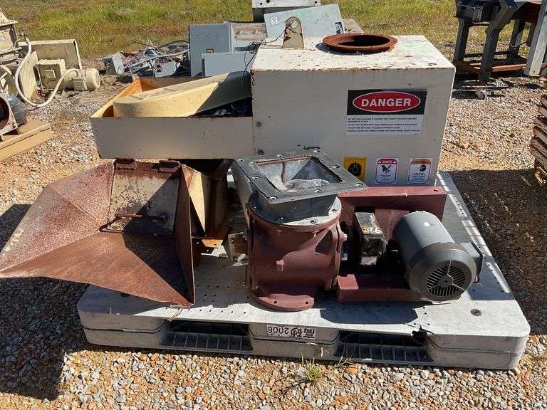 1 Pallet Mycron Powder Grinder, Assorted Trough & Chutes image