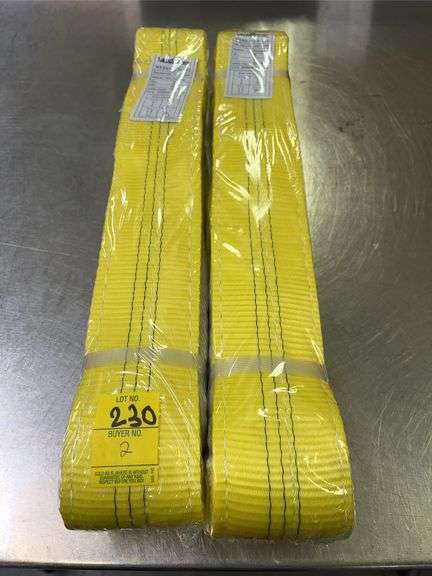 (2) Webbing Slings 3T x 4 M image