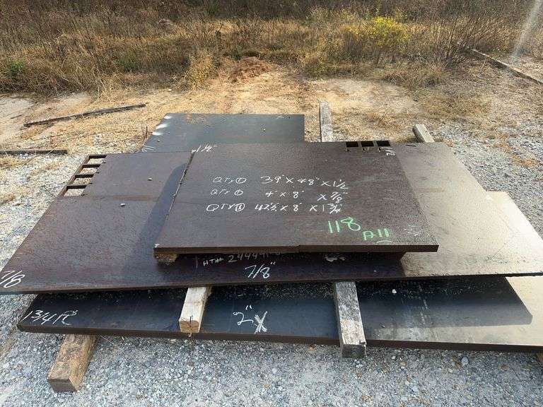 (3) PCS Steel Plate See List image