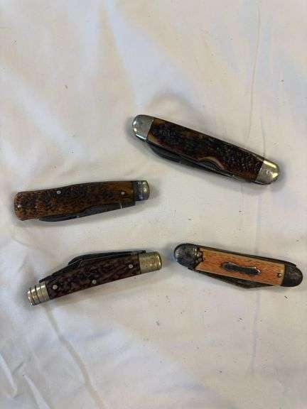 Lot of Four Pocket Knives image
