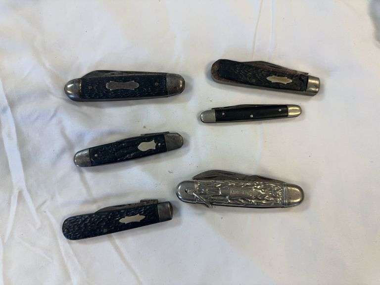 Collection of Pocket Knives (6) image