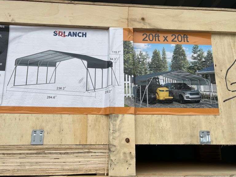 Solanch  20ft x 20ft High-End Carport image