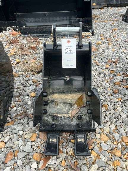 Toothed Excavator Bucket image