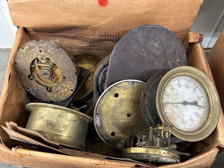 Box of Gauge & Clock Parts image