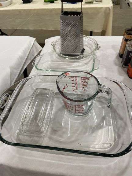 Baking Dishes, Grater, Measuring Cup, Butterdish, 6 image