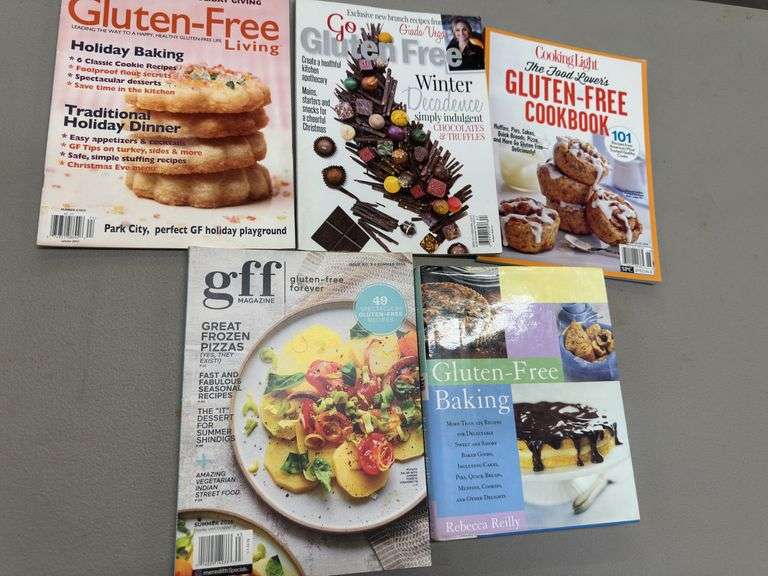 Gluten-Free Cookbooks & Magazines image