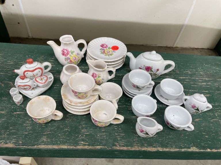 (3) Miniature Tea Sets image