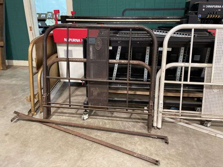 Brown Iron Bed image