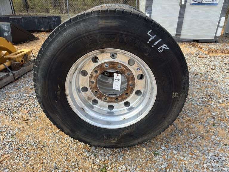 Set of (4) Super Single Tires