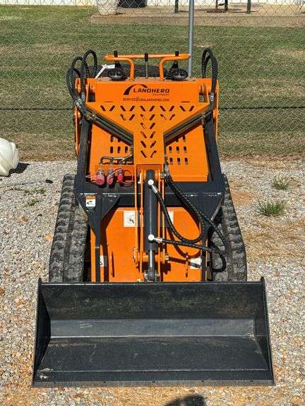 Unused Land Honor Stand on Mini Skid Steer