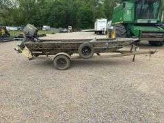 2002 Xpress Boat with Trailer - Camo