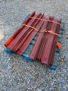 (25) 3 1/2 X 3 1/4 X 46", 1/4" Thick Metal