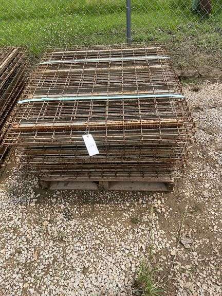 Pallet of Wire Rack Shelves