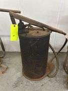 Early Foot Pump Lubricator