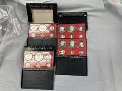 US Proof Coin Sets - 1977, 1978, & 1979
