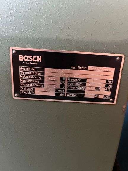 Bosch Fuel Injector Test Stand
