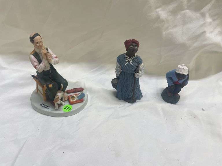 Norman Rockwell and Black Americana Figures
