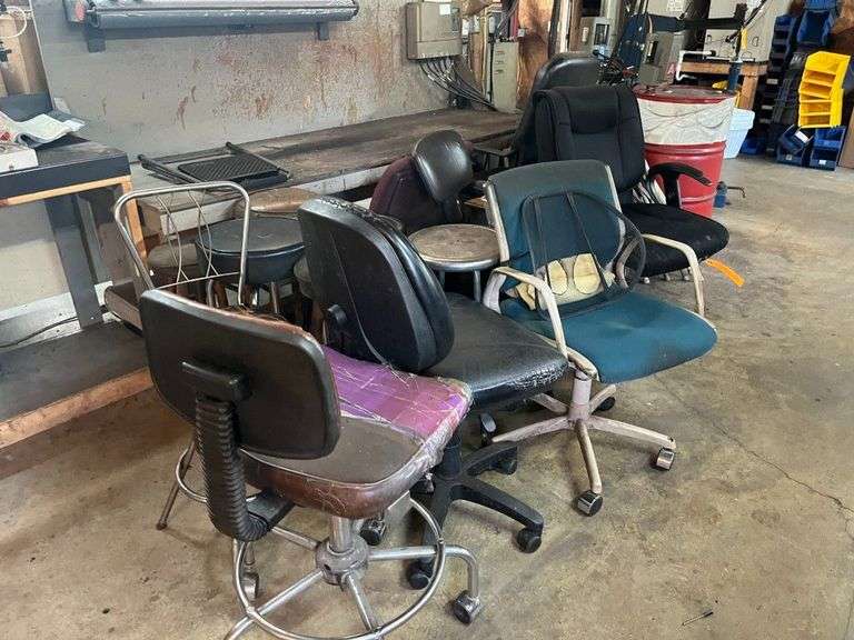 Large Group of Chairs