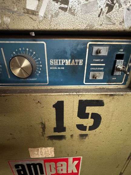 Shipmate Shrink Wrap Machine