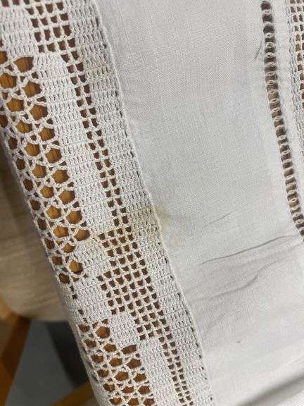 Embroidered and Crocheted Table Linens