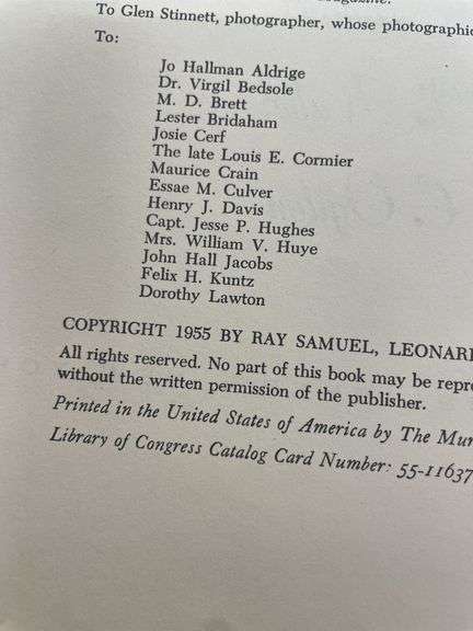 Mississippi History Book Collection