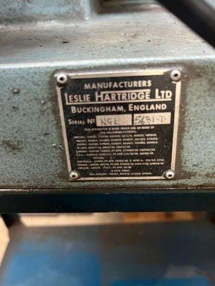 Leslie Hartridge LTD Needle Grinder