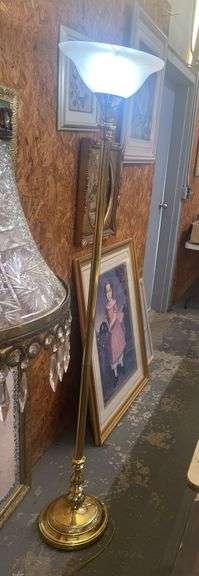 Brass Floor Lamp