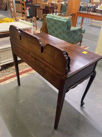 Small Writing Desk with Letter Organizer