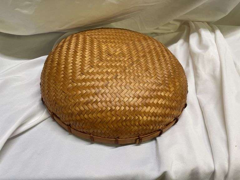 Assorted Jewelry Collection in Woven Basket