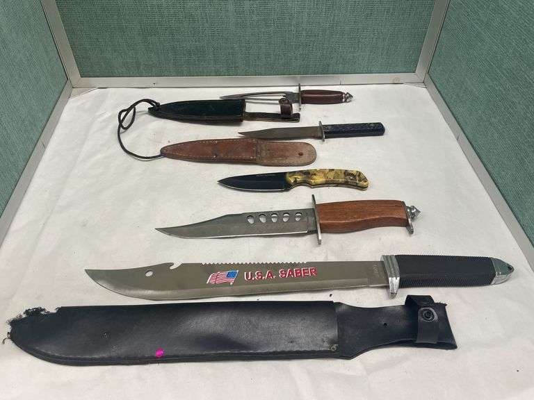 (5) Hunting, Combat and Utility Knives image