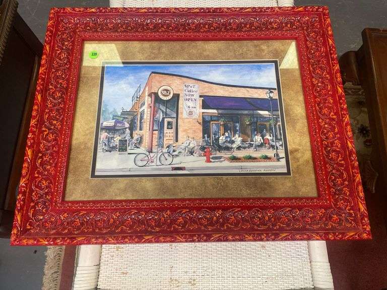 Laura Redding Kueppen, Matted and Framed Print