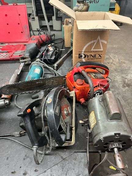 Table, Vise, and Contents