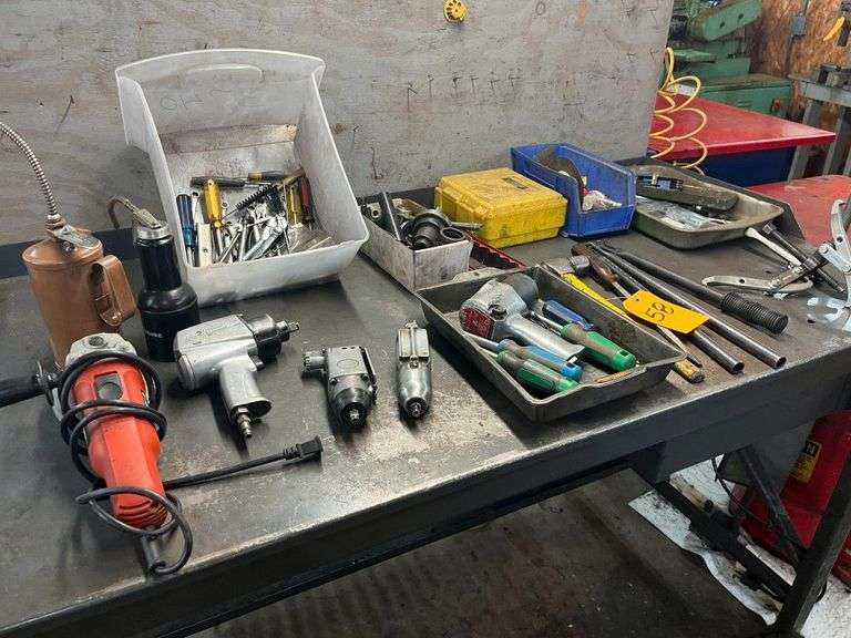 Group of Tools, Air Wrenches,