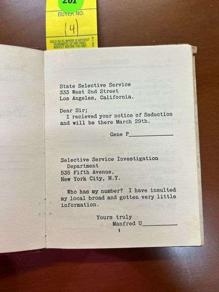 (4) Books from WWII Era