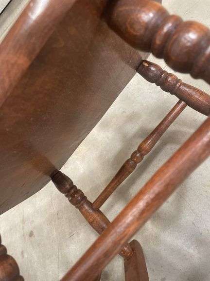 Childs Wooden Rocking Chair