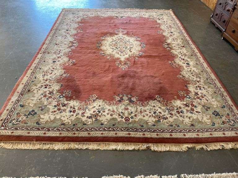 Large Floral Area Rug