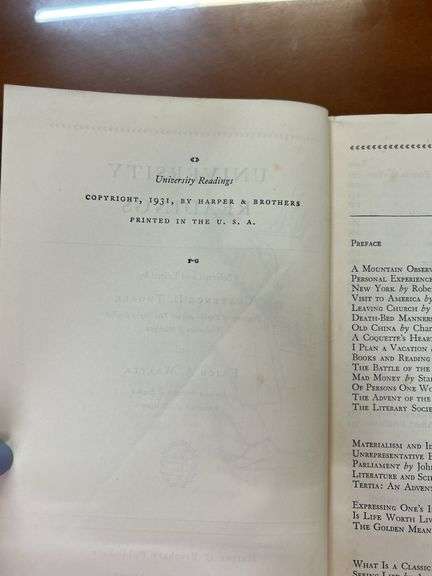 (3) Vintage Academic Books