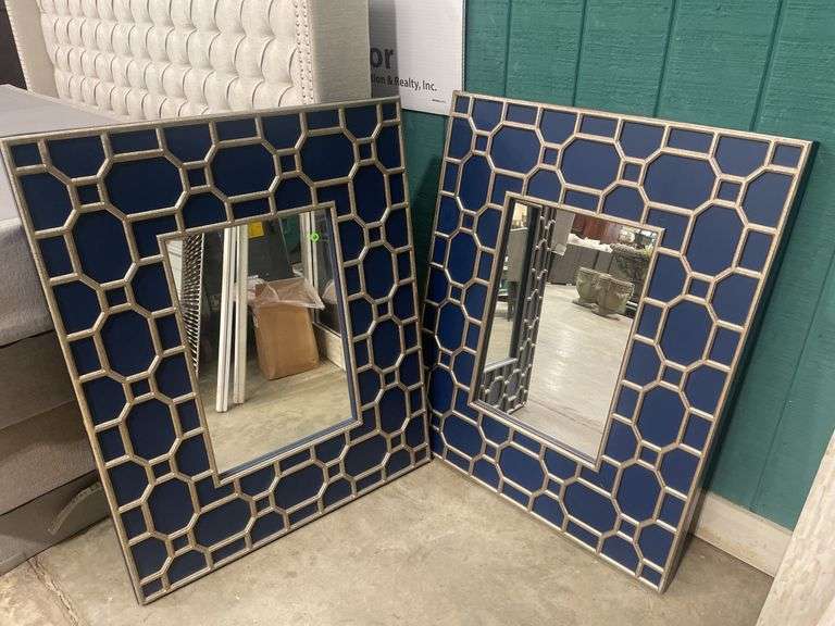 Pair of Helmsley Style Mirrors