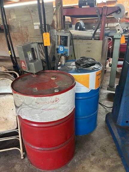 (2) 55 Gallon Drums of Instapak 75W Packing Foam