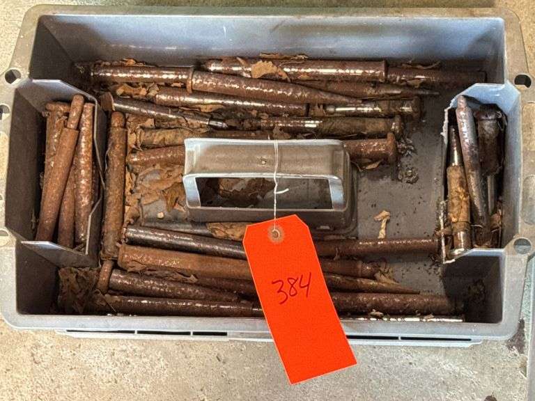 (2) Plastic Boxes of Allen Bits and Chisel Points