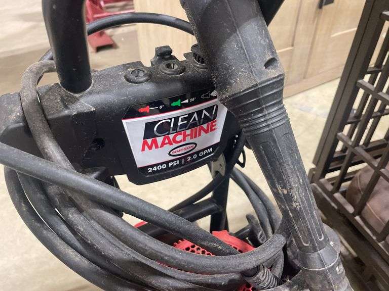 Simpson Clean Machine Gas Pressure Washer