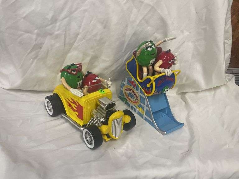 (2) M&M's Candy Dispensers