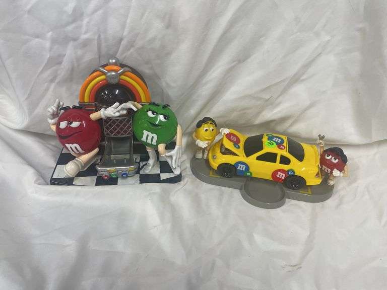 (2) M&M's Candy Dispensers