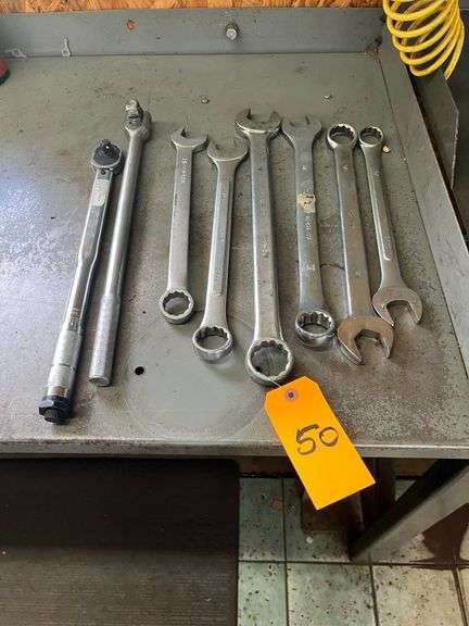 Group of Large Wrenches