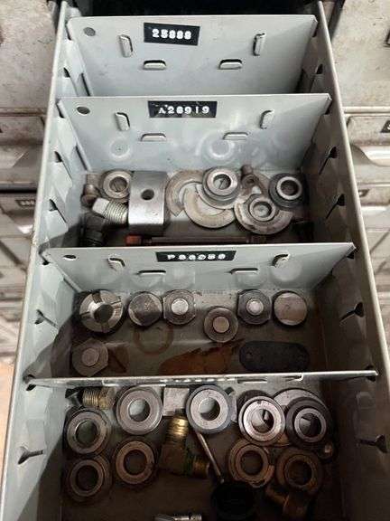 Metal Cabinets with Drawers for Parts