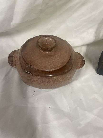 Frankoma Christmas Graeber Bowl and Teapot