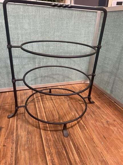Tiered Dessert Stand with Assorted Plates